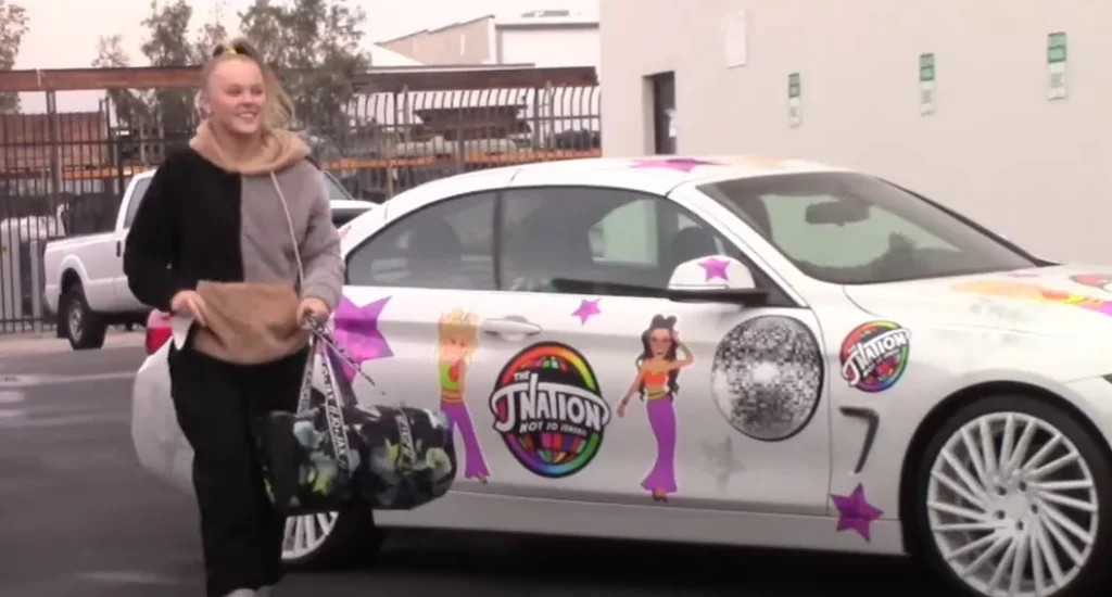 jojo siwa car collection